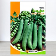Семена гороха сахарного Альфа, ТМ Яскрава, 30г